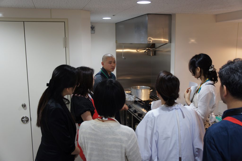 精進料理教室 味来食堂 僧食を学ぼう 東京グランドホテル 開催告知 全国曹洞宗青年会
